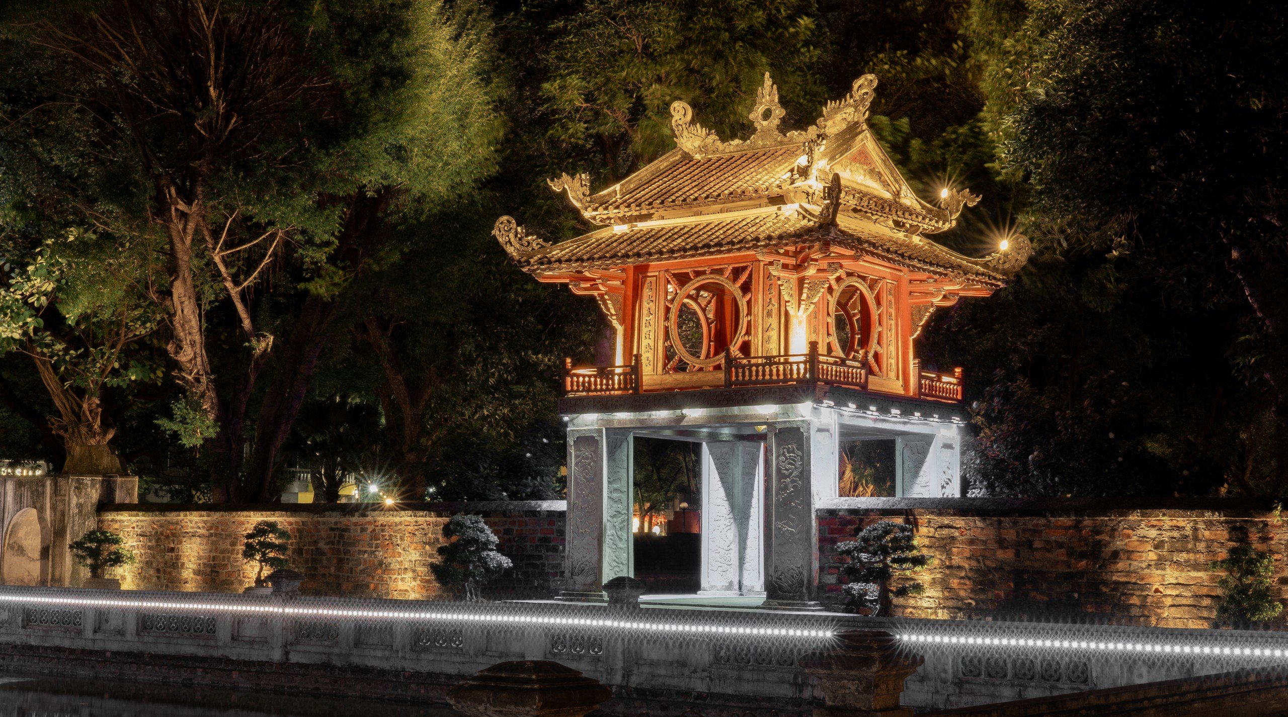 Temple of Literature in Hanoi — Vietnam's first university, founded in 1070